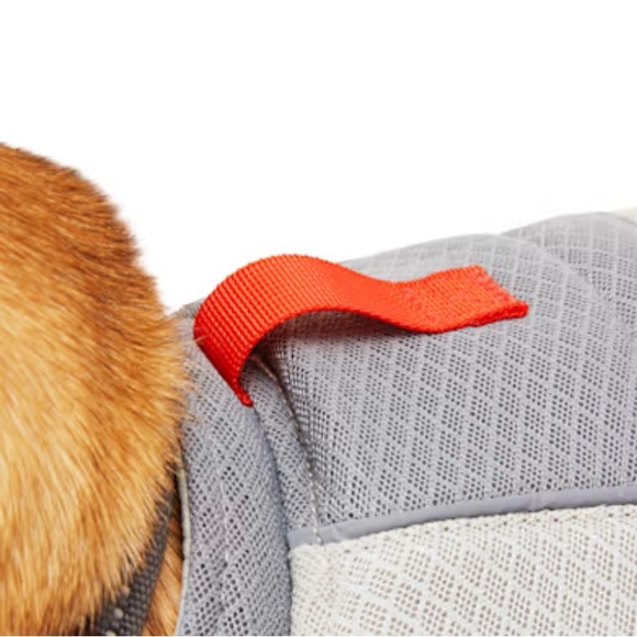 NWT, Reddy dog vest, XXL 33 - 34 inches, Grey/Red - Picture 7 of 9